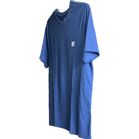 SKETCHERS SHORT SLEEVE CREW NECK T-SHIRT, WOMENS, L, BLUE, NWOT - Picture 3 of 9